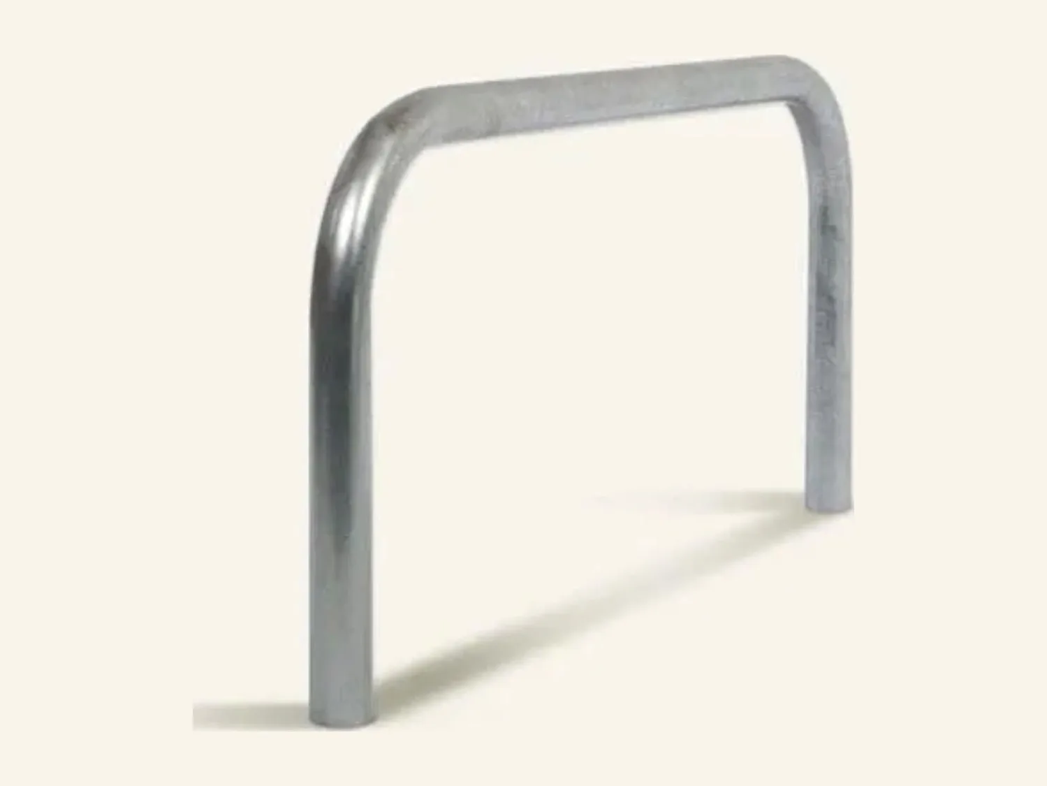 Galvanised steel hoop barrier